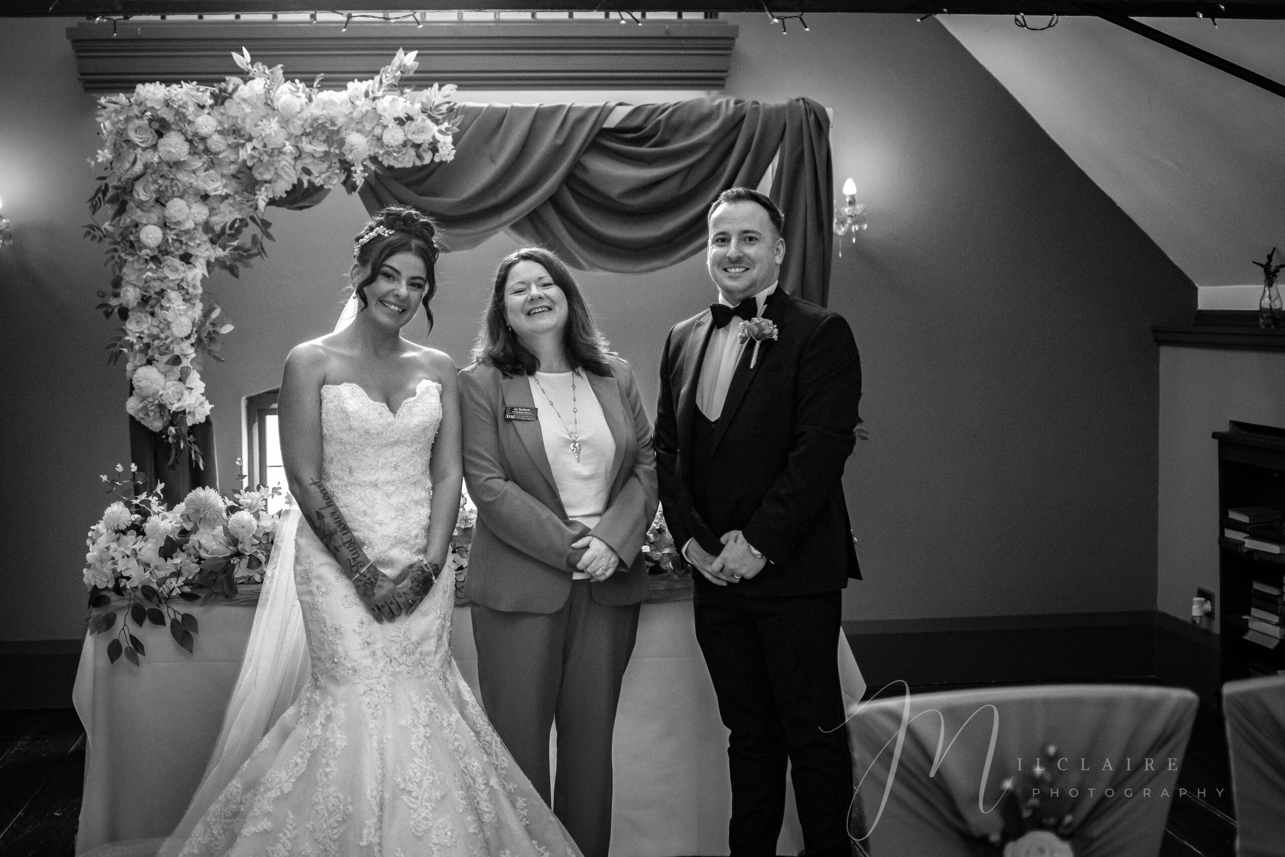 katrina, jack and me post ceremony